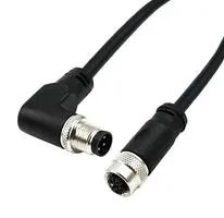 CABLE ASSY, 4P R/A M12 PLUG-RCPT, 32.8  CL4BC07M010