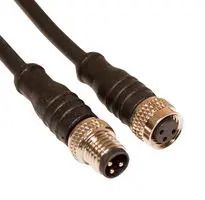 CABLE ASSY, 3P M8 PLUG-RCPT, 11.8" C83AC01M000.3