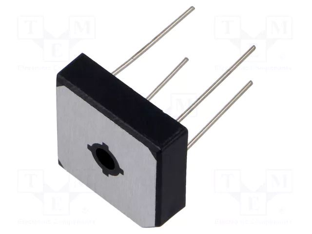 Bridge rectifier: single-phase; Urmax: 100V; If: 15A; Ifsm: 300A DC COMPONENTS GBPC1501W-DC