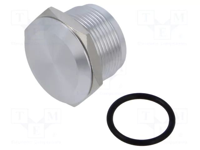 Plug; Cutout: Ø19mm; Mat: aluminum alloy; Panel thick: max.8mm ONPOW M02