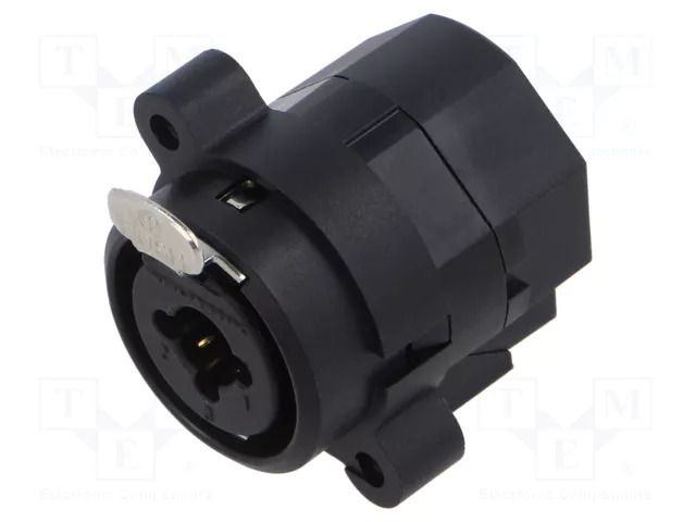 Connector: Jack 6,3mm + XLR; socket; female; straight; THT; 3A NEUTRIK NTR-NCJ10FI-V