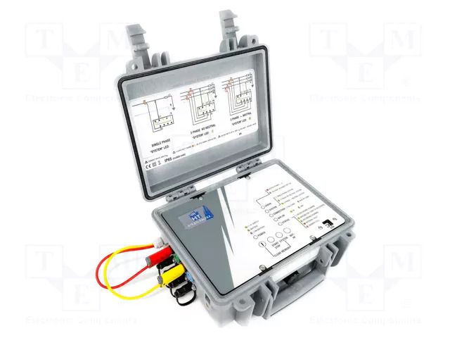Meter: power quality analyser; Interface: USB,WiFi; 0÷40°C; 8MB HT INSTRUMENTS HTI-HV000820
