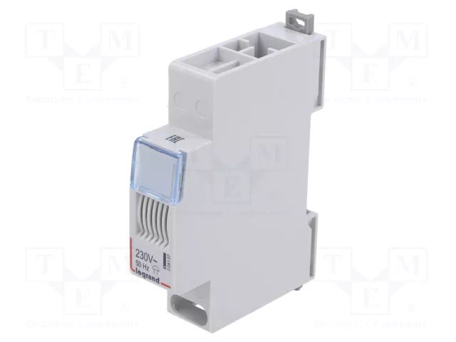 Signaller; 230VAC; IP20; for DIN rail mounting; Indication: bell LEGRAND 004107