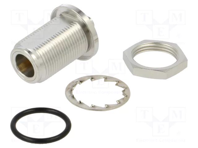 Adapter; socket; straight; PTFE; N socket,SMA socket; socket TELEGÄRTNER J01027A0022