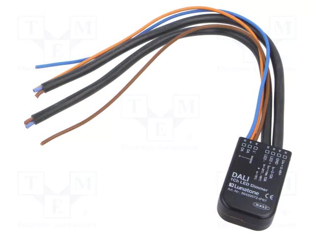 Power supply: switching; LED; 12÷48VDC; IP67; 120x30x22mm; OUT: 1 Lunatone GmbH 86459572-IP67