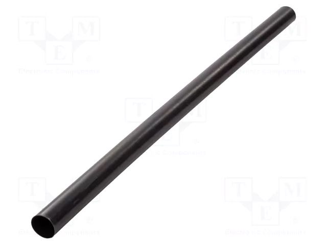 Heat shrink sleeve; glueless; 3: 1; 43.2mm; L: 1.2m; black TE Connectivity BSTS-17X4