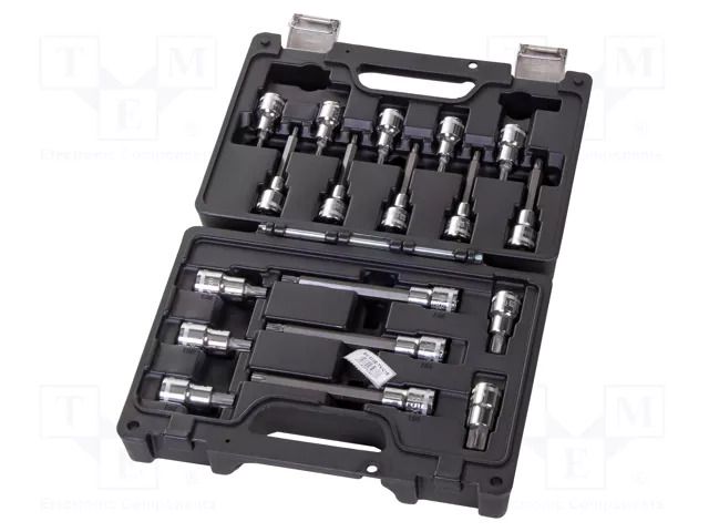 Wrench-set; socket spanner,Torx®; Mounting: 1/2"; Beta Worker BETA BEBW923E-TX/C18