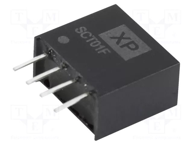 Converter: DC/DC; 1W; Uin: 21.6÷26.4VDC; Uout: 3.3VDC; Iout: 303mA XP POWER SCT01F24S3V3