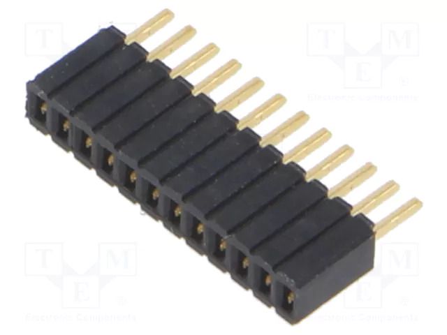 Connector: PCB to PCB; SLM; on PCBs SAMTEC SLM-112-01-G-S