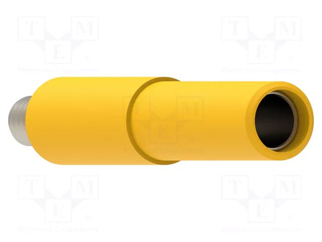Adapter; 36A; 60V; 30VAC; yellow; Plating: nickel plated; 6mm ELECTRO-PJP PJPADASPM4-J