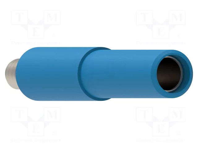 Adapter; 36A; 60V; 30VAC; blue; Plating: nickel plated; 6mm ELECTRO-PJP PJPADASPM4-BL