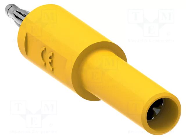 Adapter; yellow; 60VDC; 36A; 46mm; Type: non-insulated; 30VAC ELECTRO-PJP PJPADA204-J