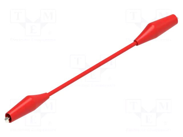 Test lead; 60VDC; 30VAC; 10A; both sides,crocodile clip; Len: 2m ELECTRO-PJP PJP5005/5005-200R