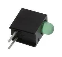 LED, PCB, 3MM, LC, GREEN 551-1307F