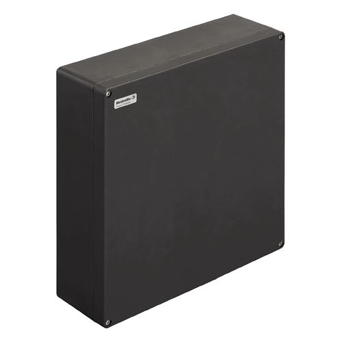 Ex plastic housing, Klippon POK (polyester empty enclosure), 400 x 405 x 120 mm, Glass fibre-reinforced polyester, untreated, polished, black Weidmuller 1306150000 04050118108293