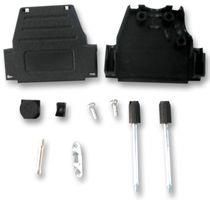 D SUB PLUG KIT, STRAIGHT, 25WAY, W/ HOOD L717DB25PST1