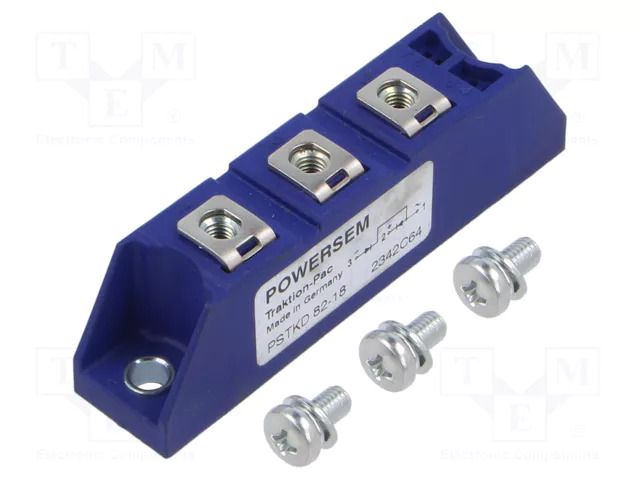 Module: diode; double series; 1.8kV; If: 82A; TO240AA; Ufmax: 1.74V POWERSEM PSTKD82/18