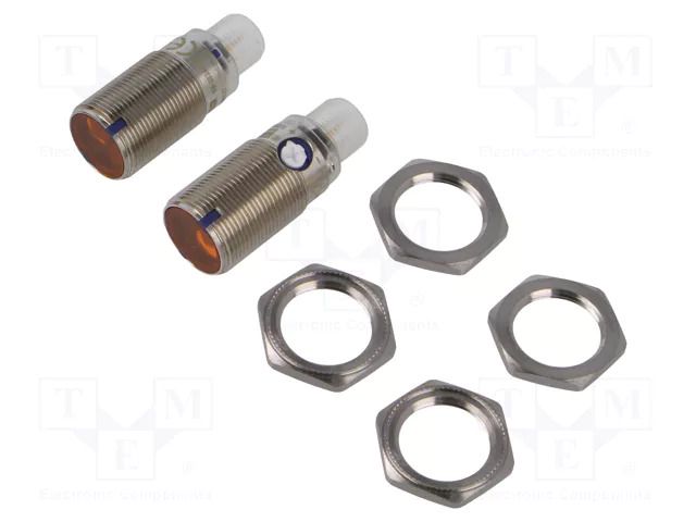 Sensor: photoelectric; straight; Range: 0÷30m; PNP; Usup: 10÷30VDC TELEMECANIQUE SENSORS XUB2BPYNM12