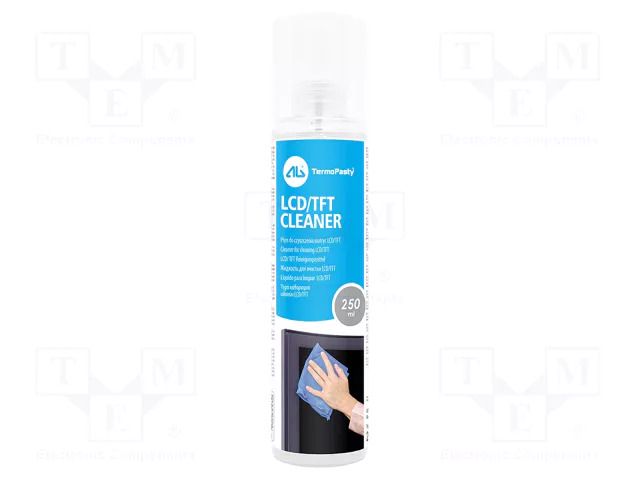 Cleaning agent; 250ml; liquid; bottle with atomizer AG TERMOPASTY CLEAN-LCD-250
