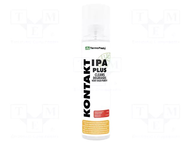 Isopropyl alcohol; KONTAKT IPA Plus; 250ml; liquid; colourless AG TERMOPASTY IPA-250