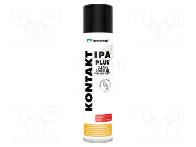 Isopropyl alcohol; KONTAKT IPA Plus; 300ml; spray; can; cleaning AG TERMOPASTY IPA-300ML