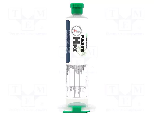 Heat transfer paste; silicon based; PASTA HPX; 2.8W/mK; 60g AG TERMOPASTY PASTA-HPX-60