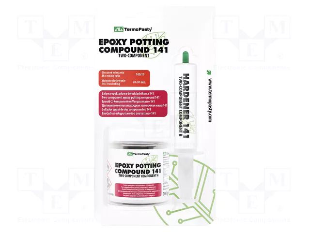 Epoxy encapsulating compound; resin; Signal word: Danger AG TERMOPASTY ZAL-EP-141