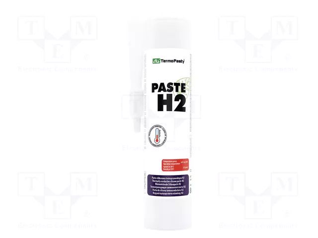 Heat transfer paste; silicon based,do not conduct; 0.88W/mK AG TERMOPASTY PASTA-SILH2-800