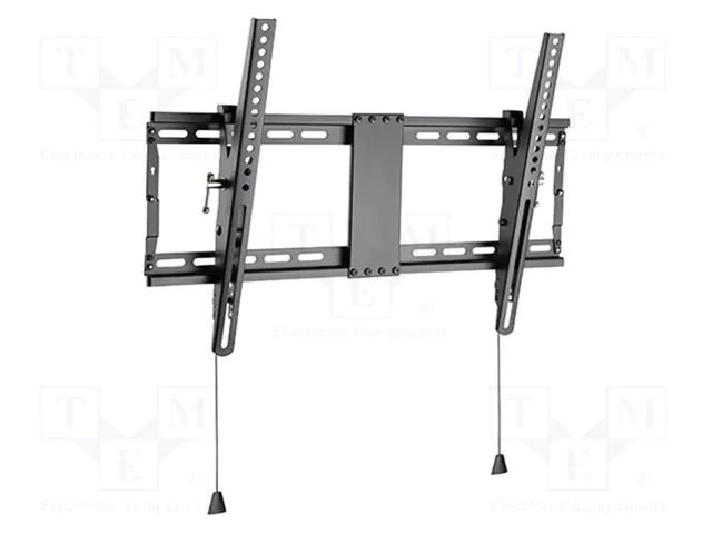Holder; for wall mounting; 70kg; 37÷80"; black GEMBIRD WM-80T-01