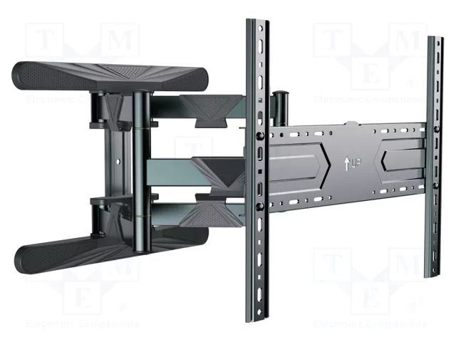 Holder; for wall mounting; 50kg; 40÷80"; black GEMBIRD WM-80ST-01