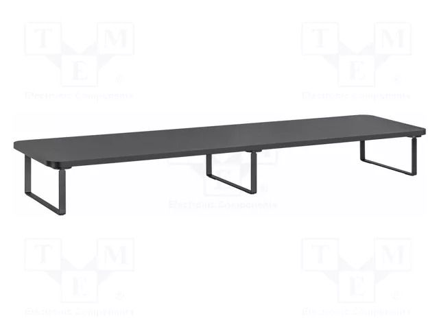 Monitor stand; 20kg; plastic,steel; 1000x260x122mm; monitor x2 GEMBIRD MS-TABLE2-01