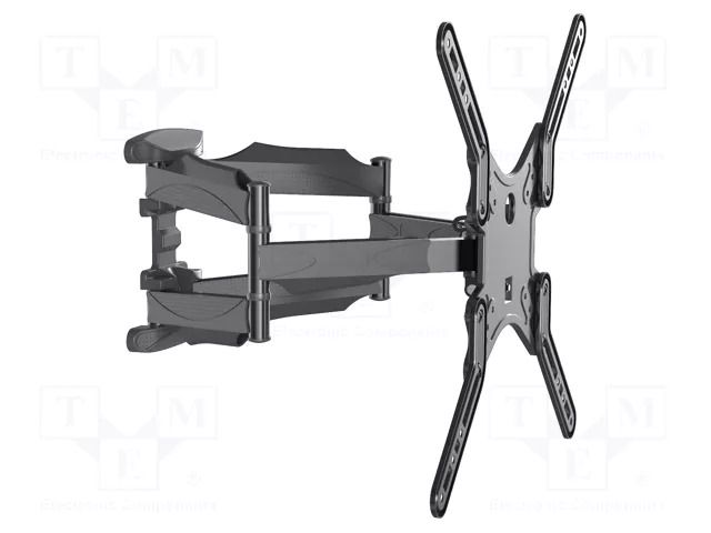 Holder; for wall mounting; 36.4kg; 32÷60"; black GEMBIRD WM-60ST-01