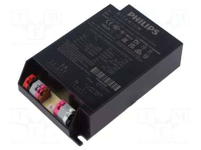 Power supply: switching; LED; 40W; 20÷77VDC; 200÷1050mA; IP20; 91% PHILIPS 929003974806