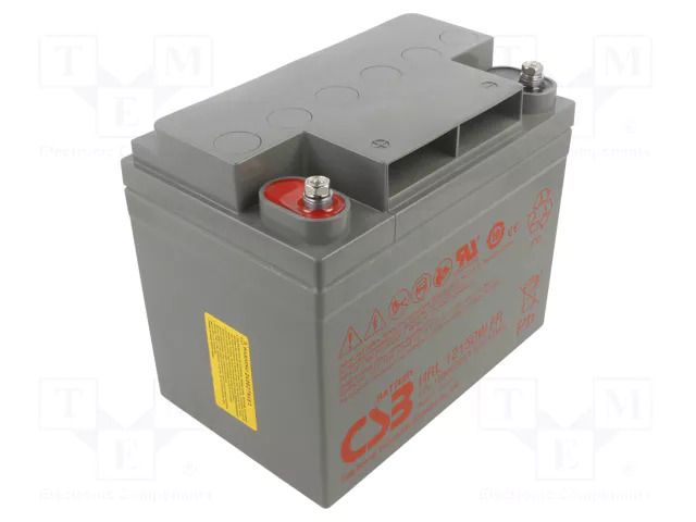 Re-battery: acid-lead; 12V; 37.5Ah; AGM; maintenance-free CSB BATTERY ACCU-HRL12150
