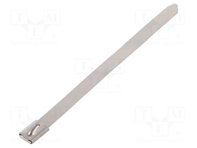 Cable tie; L: 100mm; W: 4.6mm; stainless steel AISI 304; 445N RAYCHEM RPG BU44-100
