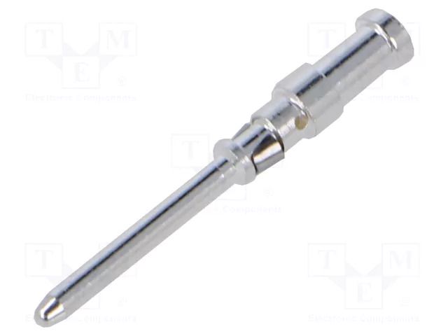 Contact; male; silver plated; 1mm2; turned contacts; crimped PHOENIX CONTACT CK1.6-ED-1.00STAG
