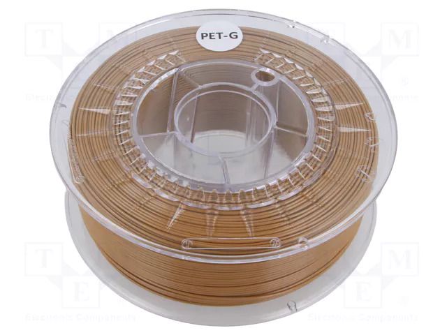 Filament: PET-G; Ø: 1.75mm; light-brown; 220÷250°C; 1kg DEVIL DESIGN DEV-PETG-1.75-LBR