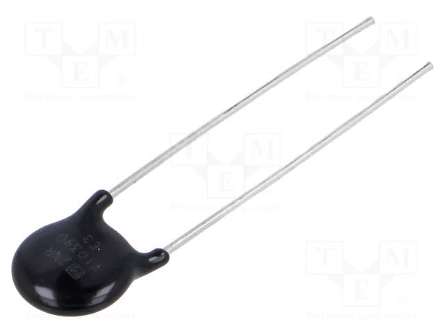 Varistor: ceramics; THT; 25VAC; 31VDC; 39V; 1kA; Ø14.5mm PANASONIC ERZV10D390
