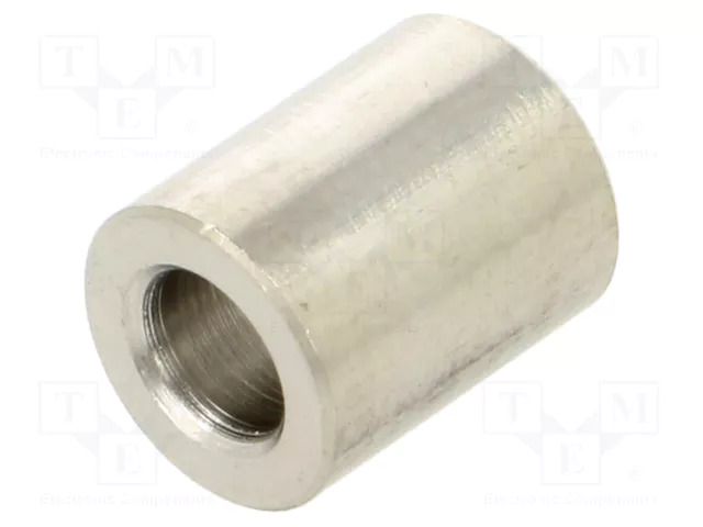 Spacer sleeve; 10mm; cylindrical; stainless steel; Out.diam: 8mm DREMEC DR348/4.3X10