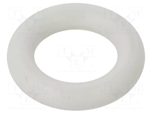 O-ring gasket; silicone; Thk: 10mm; Øint: 30mm; white; -60÷160°C ORING USZCZELNIENIA TECHNICZNE O-30X10-SI-WH