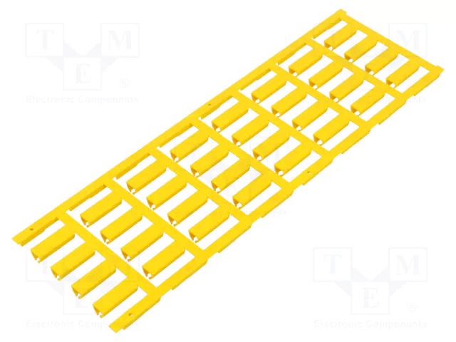 Markers; 4.1÷4.9mm; polyamide 66; yellow; -40÷100°C; leaded; SF WEIDMÜLLER WM-1919000000