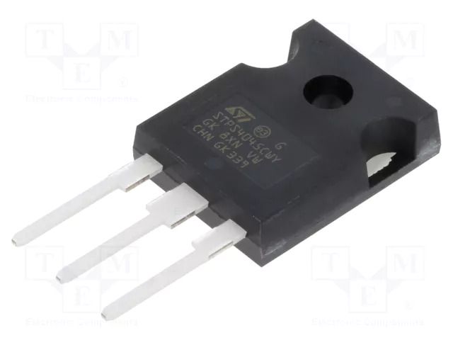 Diode: Schottky rectifying; THT; 45V; 20Ax2; TO247; Ufmax: 0.94V STMicroelectronics STPS4045CWY