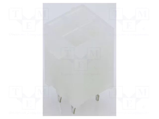 Connector: wire-board; socket; male; PIN: 4; Mini-Fit Jr; straight MOLEX MX-39-29-3046