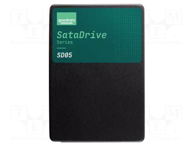 Data storage device: Solid State Drive; SATA III; 1920GB; 2,5" GOODRAM INDUSTRIAL GESD05SA001T9NS05B