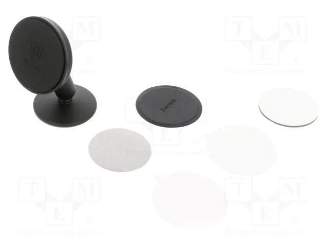 Car holder; black; for dashboard; snapped-in BASEUS SUYZD-01