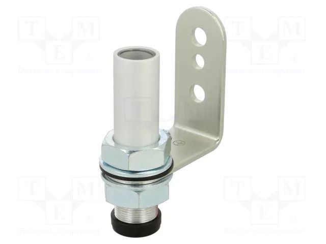 Accessories: wall mounting element; silver; Harmony XVB7; 100mm SCHNEIDER ELECTRIC XVZ100T