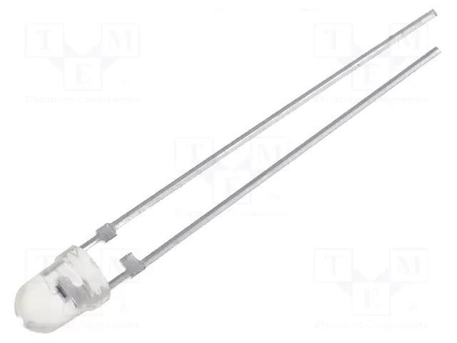 Phototransistor; THT; 3mm; λp max: 850nm; 70V; 50° VISHAY BPW85C