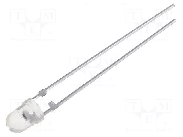 Phototransistor; THT; 3mm; λp max: 850nm; 70V; 50° VISHAY BPW85C