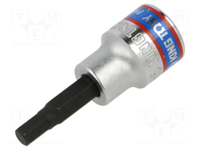 Socket; hex key,socket spanner; Size: HEX 5mm; 3/8" KING TONY KT-302505