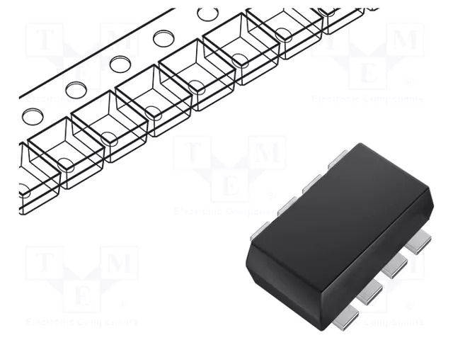 Transistor: N-MOSFET; unipolar; 30V; 8A; 2W; DFN3x3; ESD ALPHA & OMEGA SEMICONDUCTOR AON3414